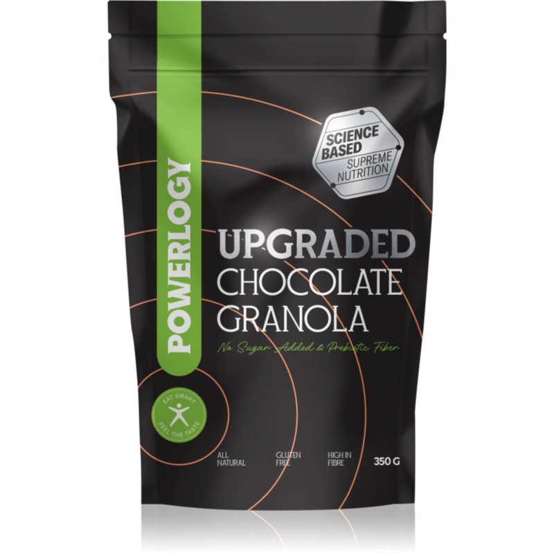 Powerlogy Upgraded Granola granola s čokoládou příchuť Chocolate 350 g