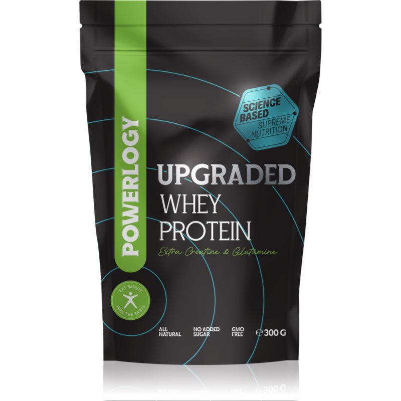 Powerlogy Upgraded Whey Protein srvátkový proteínový hydrolyzát príchuť Vanilla 300 g