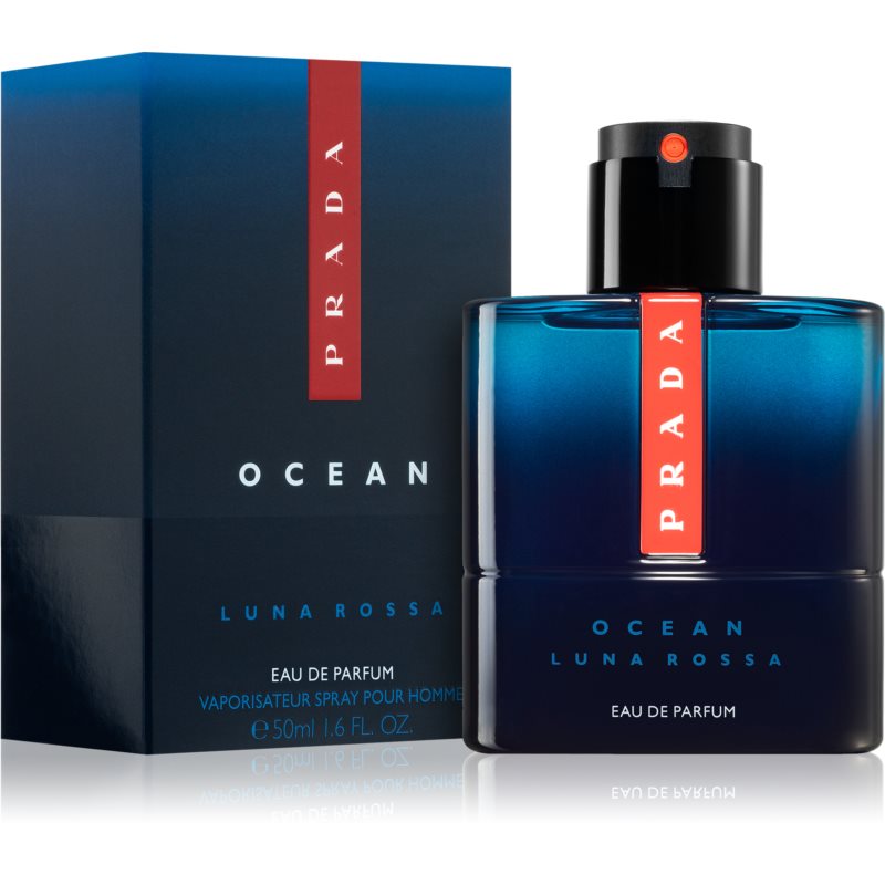 Prada Luna Rossa Ocean Eau De Parfum For Men 50 Ml