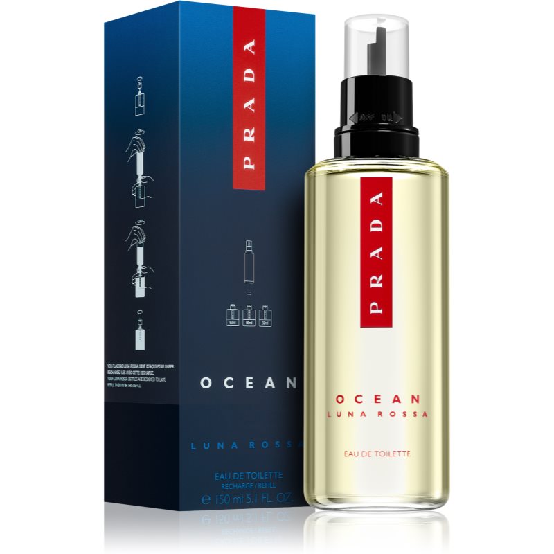 Prada Luna Rossa Ocean eau de toilette for men 150 ml