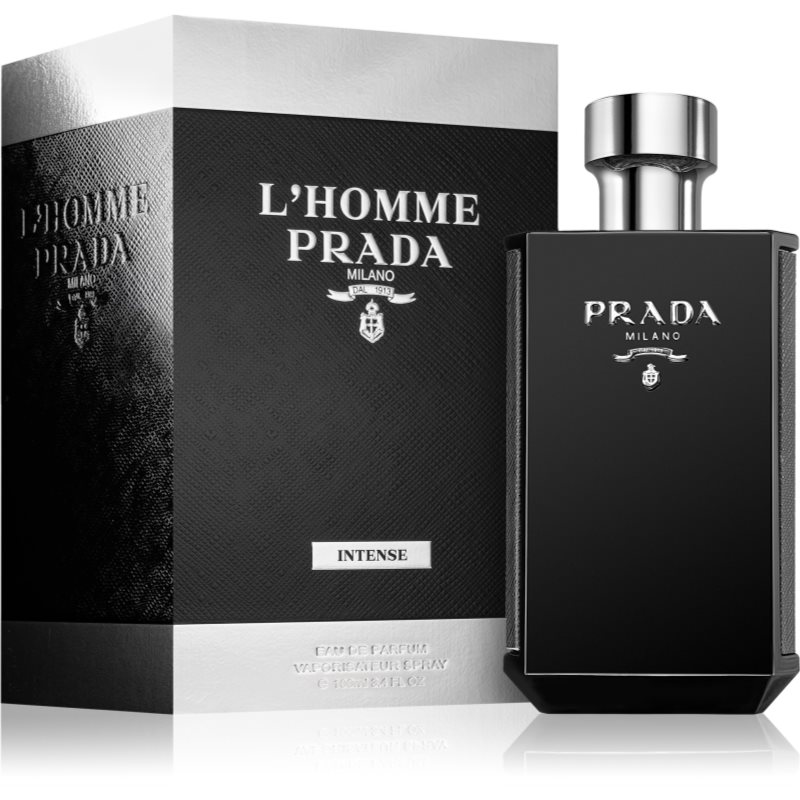Prada L'Homme Intense Eau De Parfum For Men 100 Ml