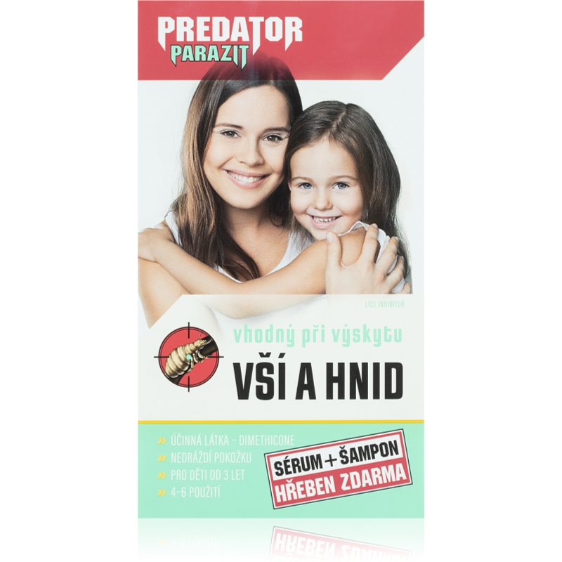 Predator Parazit vlasová péče proti vším 2x100 ml