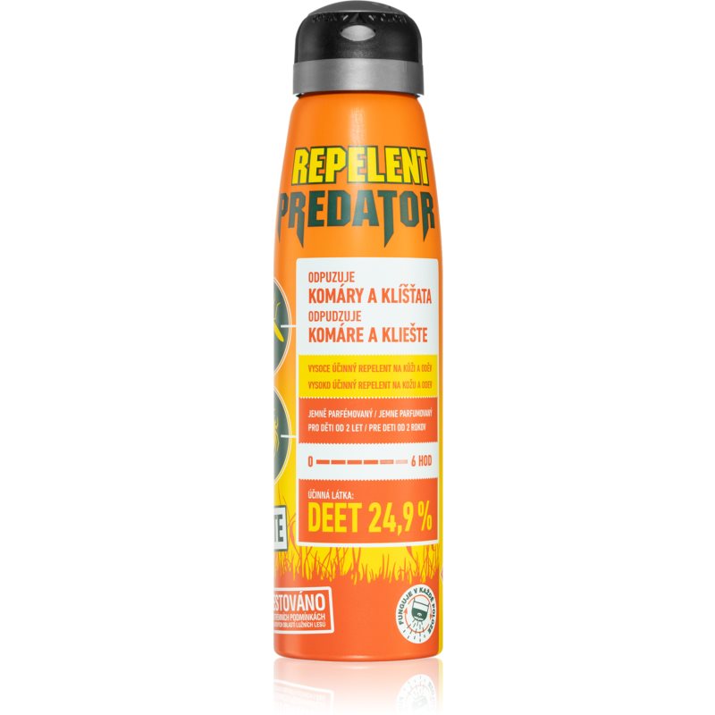 Predator Forte 25 % parfémovaný repelent proti komárom a kliešťom 150 ml