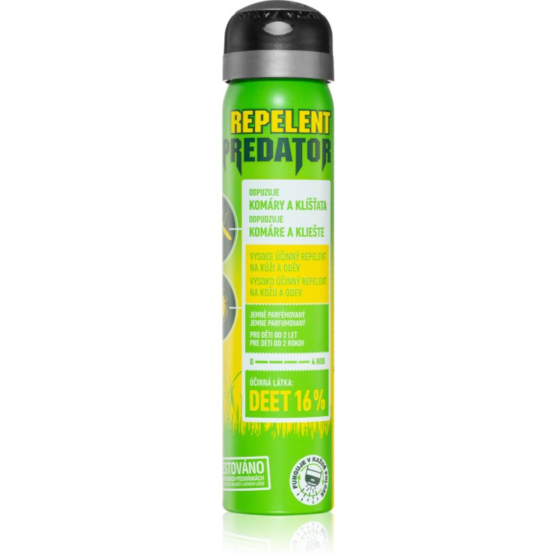 Predator Predator 16 % spray parfémovaný repelent proti komárom a kliešťom 90 ml kúpite na Notino.sk