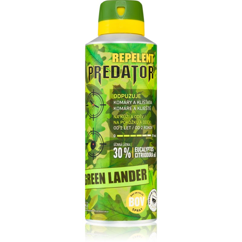 E-shop Predator Green Lander BOV přírodní repelent s esenciálními silicemi 150 ml