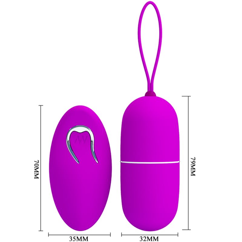 PRETTY LOVE Arvin vibrační vajíčko s dálkovým ovládáním 16.5 cm (obrázek 3)