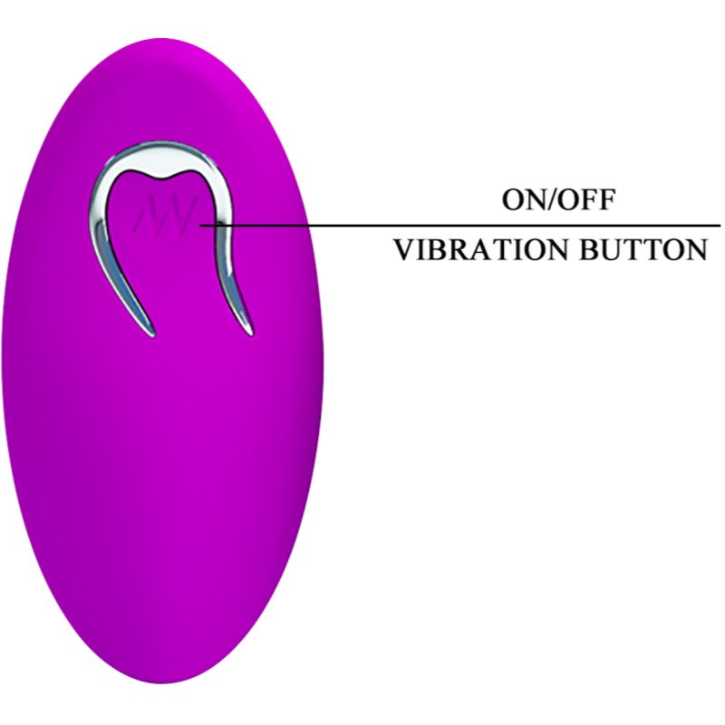 PRETTY LOVE Bradley vibrační vajíčko 14 cm (obrázek 4)