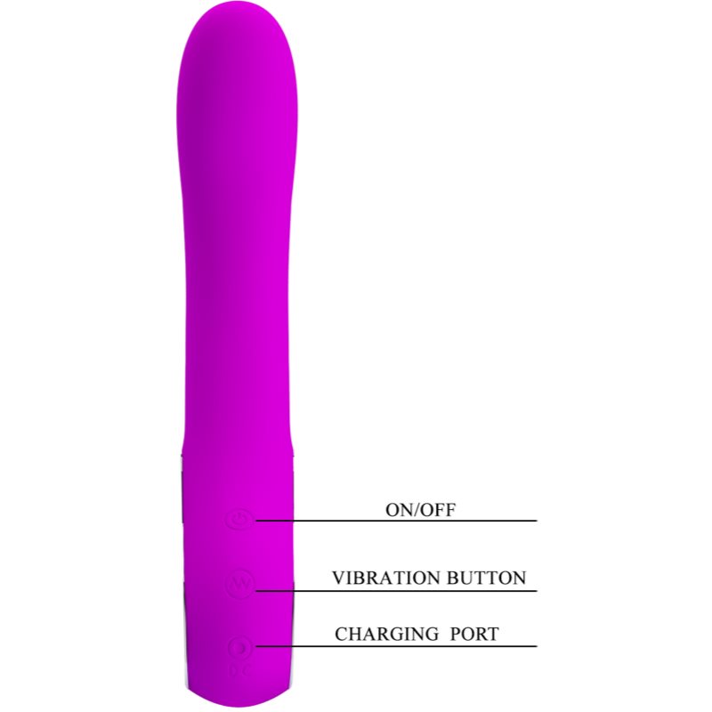 PRETTY LOVE Alston vibrátor 19.5 cm (obrázek 5)