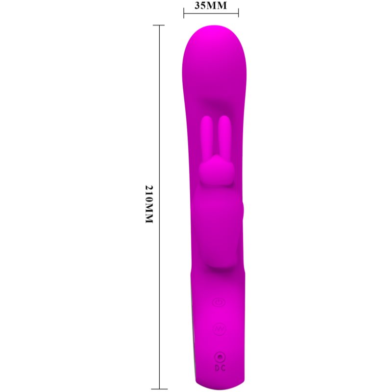 PRETTY LOVE Webb vibrátor se stimulátorem klitorisu 21 cm (obrázek 3)
