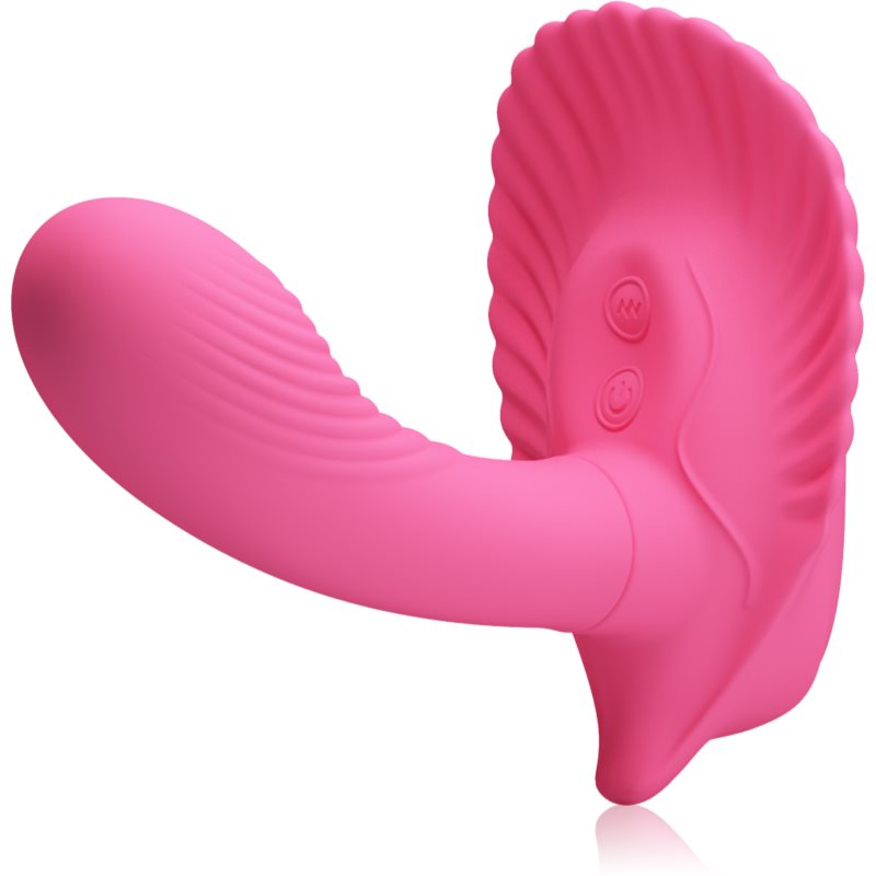 PRETTY LOVE Shell vibrátor do nohavičiek s diaľkovým ovládaním 13 cm
