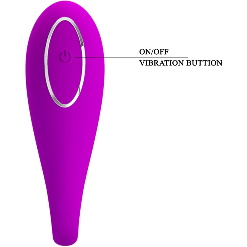 PRETTY LOVE Algernon párový vibrátor 9.5 cm (obrázek 4)