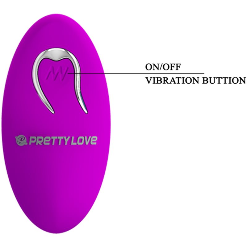 PRETTY LOVE Algernon párový vibrátor 9.5 cm (obrázek 5)