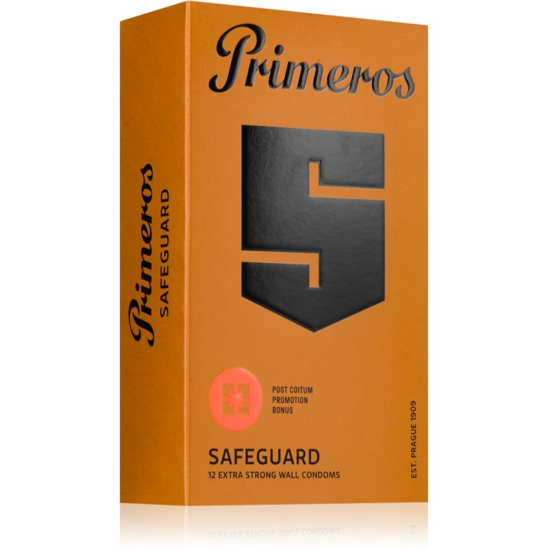 Primeros Safeguard Préservatifs 12 Pcs