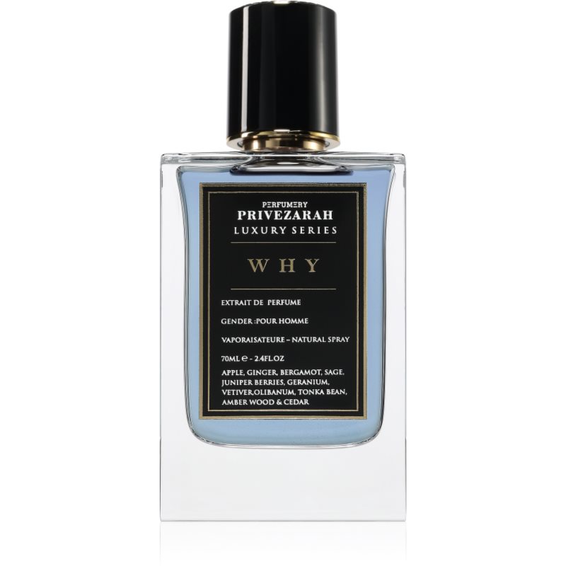 Prive Zarah Why parfémový extrakt pro muže 70 ml