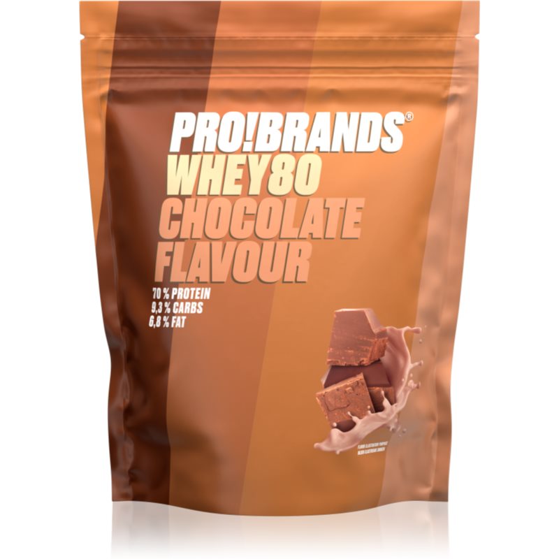E-shop PRO!BRANDS Whey80 Protein syrovátkový protein příchuť Chocolate 500 g