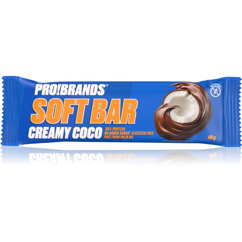 PRO!BRANDS Softbar proteínová tyčinka príchuť Creamy Coco 40 g