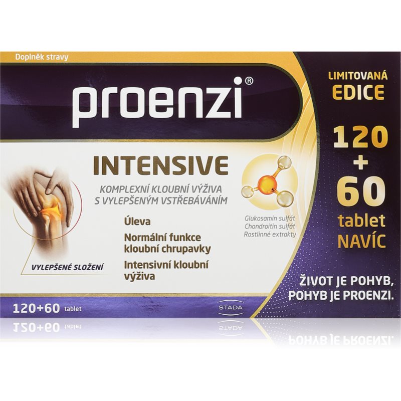 PROENZI Intensive tablety na výživu kĺbov a chrupaviek 180 tbl