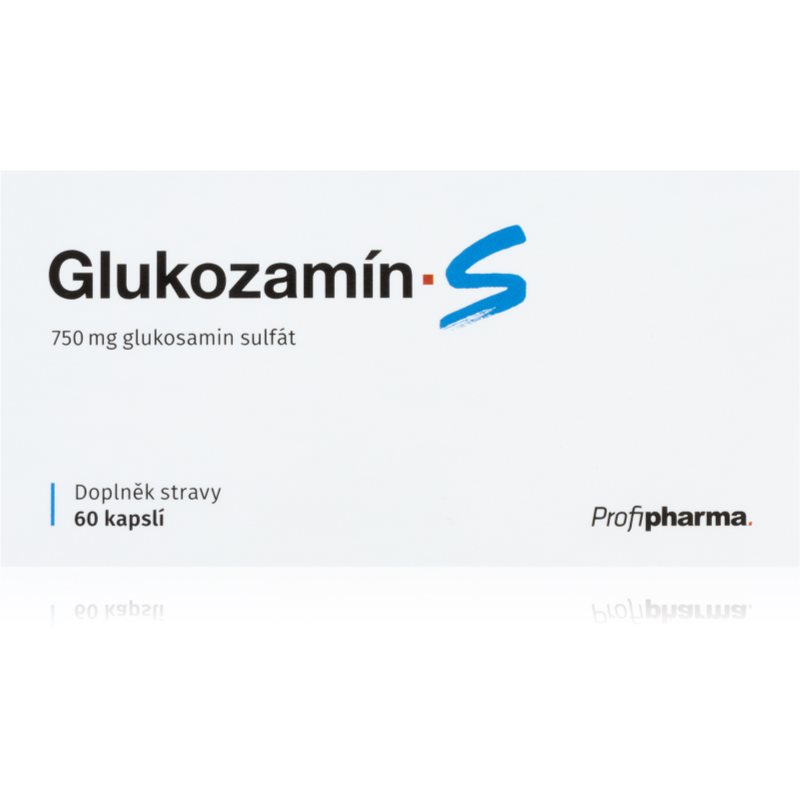Profipharma Glukozamin S kapsuly na výživu kĺbov a chrupaviek 60 cps