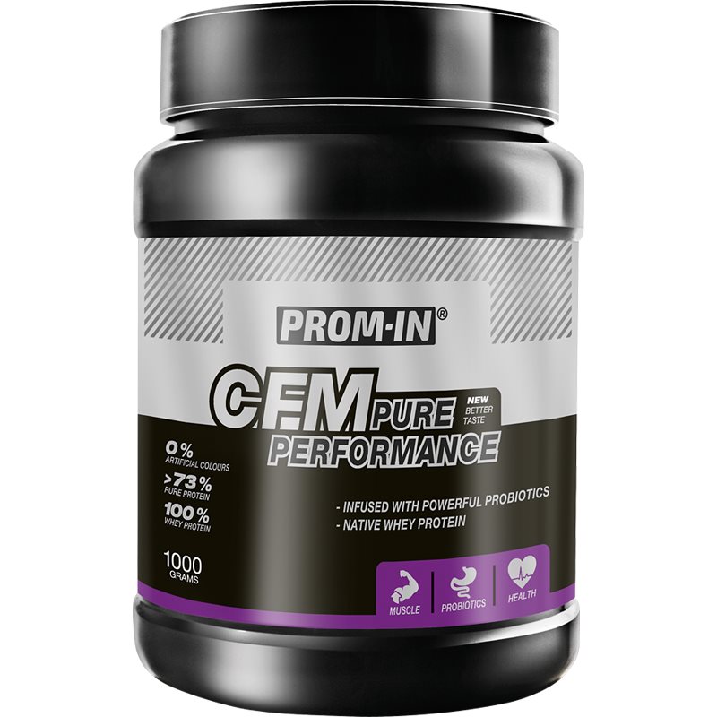 E-shop Prom-IN CFM Pure Performance syrovátkový protein příchuť Strawberry 1000 g