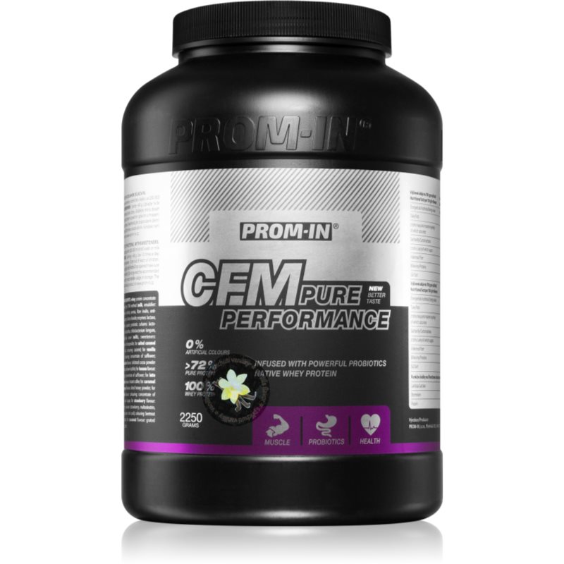 E-shop Prom-IN CFM Pure Performance syrovátkový protein příchuť Vanilla 2250 g