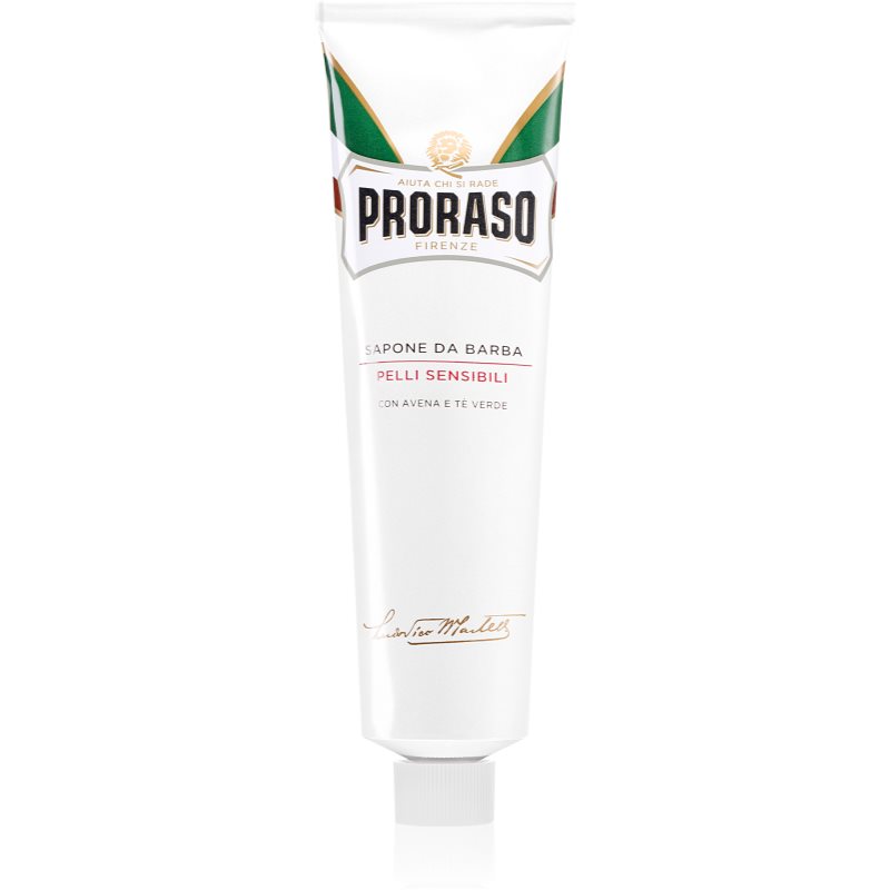 Proraso White сапун за бръснене за чувствителна кожа в туба 150 мл.