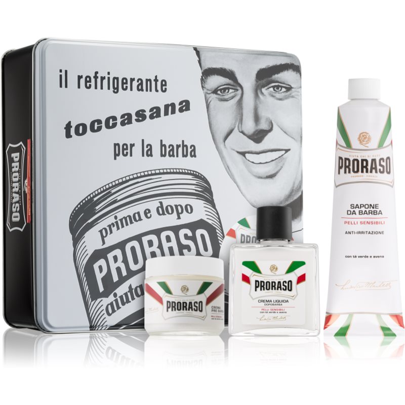 E-shop Proraso Set Whole Routie sada na holení White pro muže