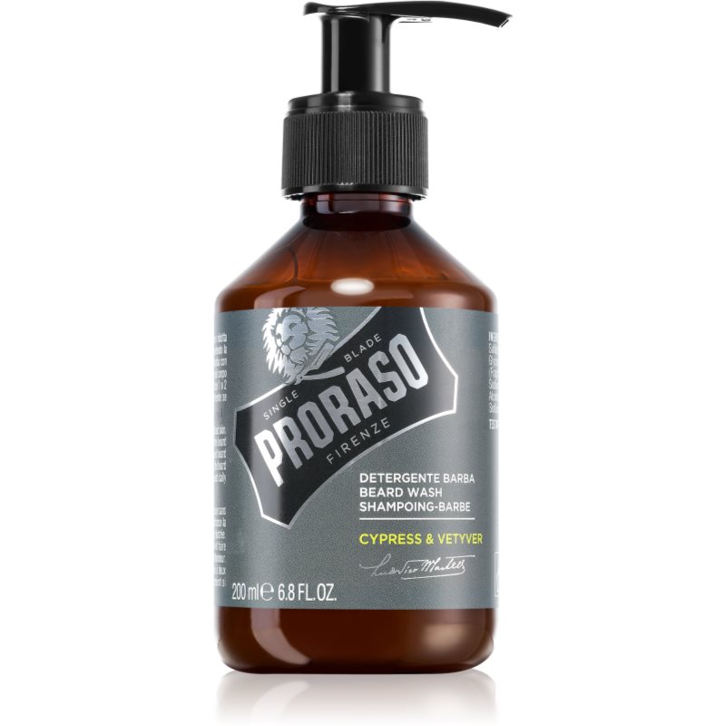 Proraso Cypress & Vetyver barzdos šampūnas 200 ml