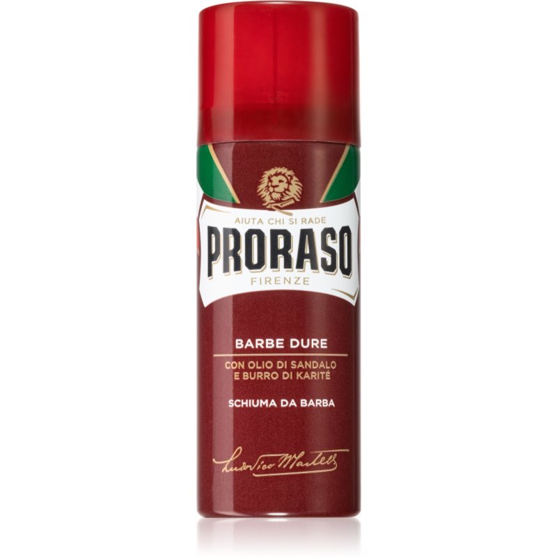 Proraso Red Shaving Foam піна для гоління для жорсткої щетини 50 мл
