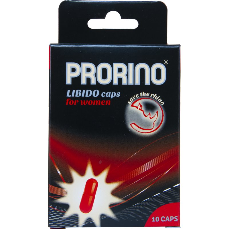 PRORINO Premium Libido Caps kapsle pro podporu zvýšení sexuální touhy pro ženy 16 g