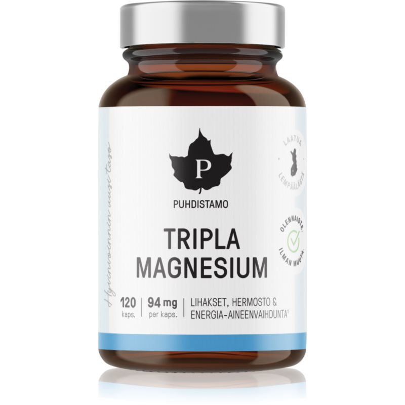 Puhdistamo Triple Magnesium 120 kapslí koupíte na Notino.cz