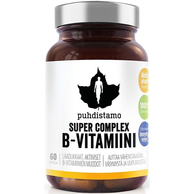 Puhdistamo Super Vitamin B Complex cps.60 koupíte na Notino.cz