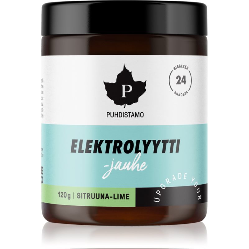 Puhdistamo Electrolyte Powder lemon lime 120 g koupíte na Notino.cz