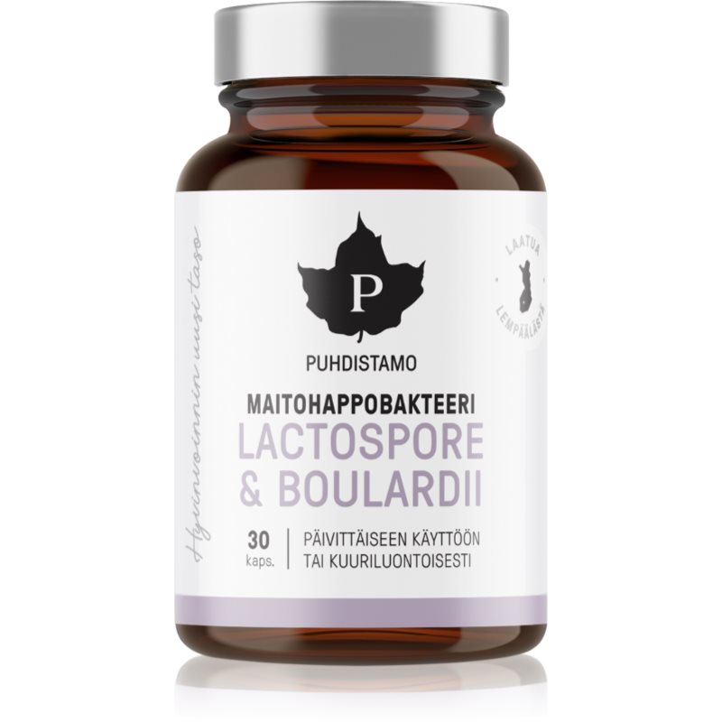 Puhdistamo Lactic Acid Bacteria Boulardii kapsle s probiotiky 30 cps