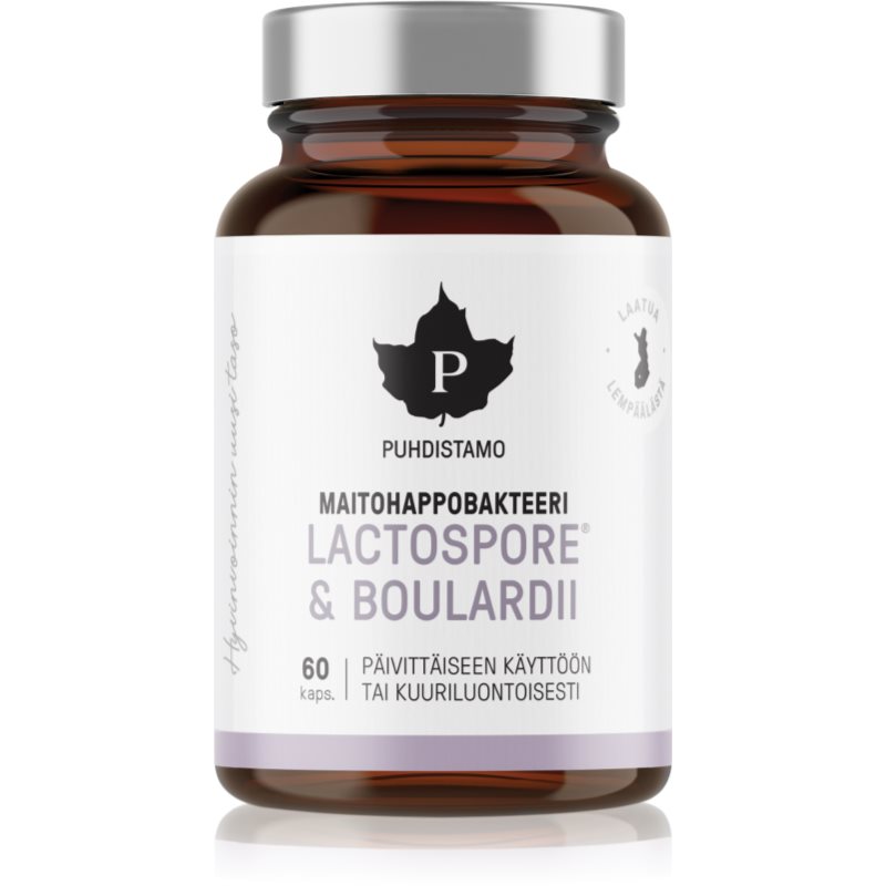 Puhdistamo Lactic Acid Bacteria Boulardii 60 kapslí koupíte na Notino.cz