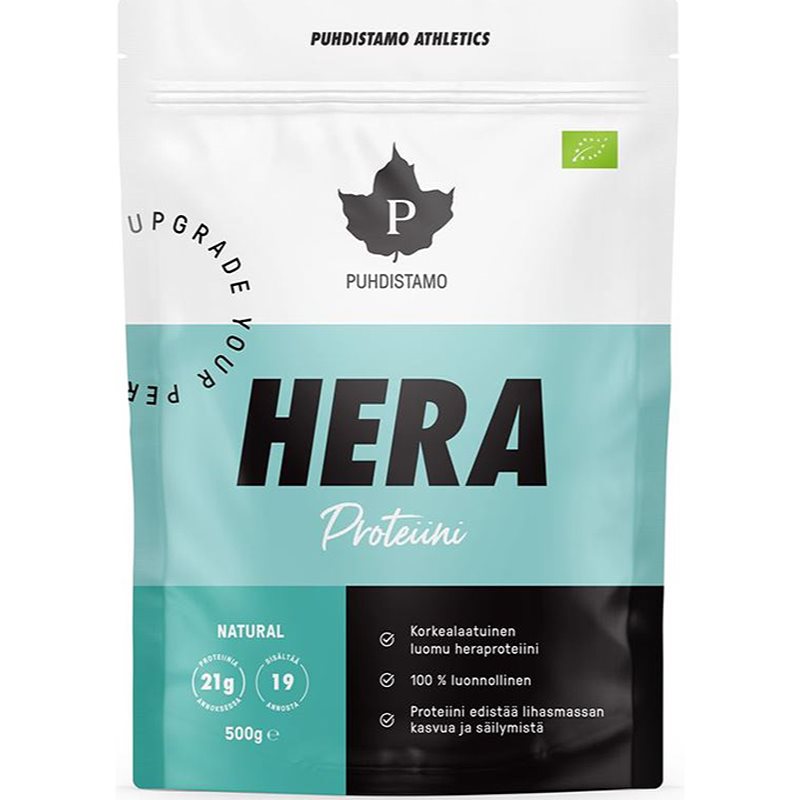 Puhdistamo HERA Protein (Whey Protein) BIO natural 500 g koupíte na Notino.cz