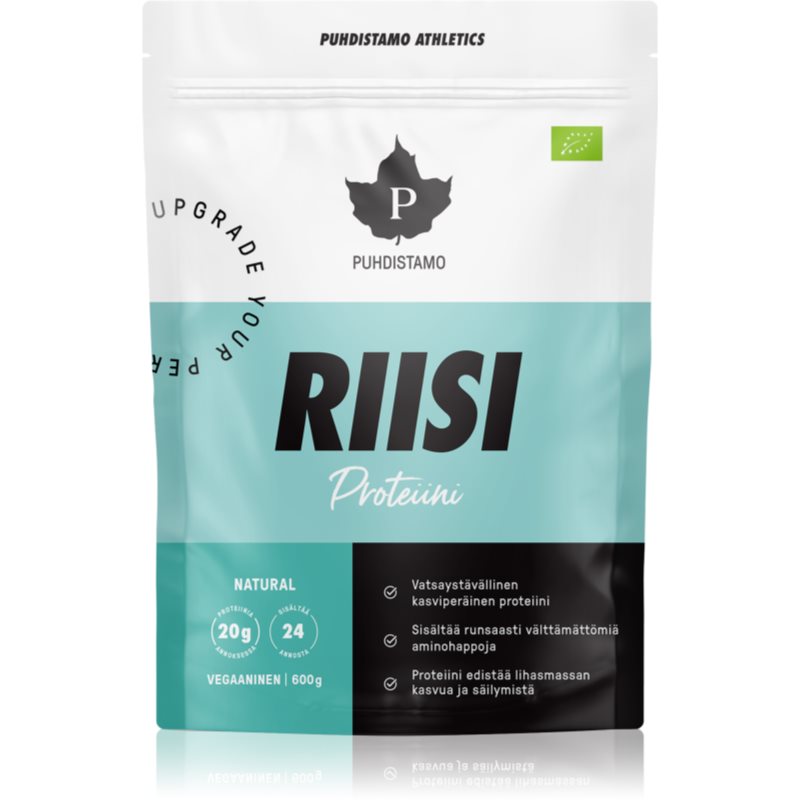 Puhdistamo Rice Protein BIO rýžový protein s aminokyselinami 600 g koupíte na Notino.cz