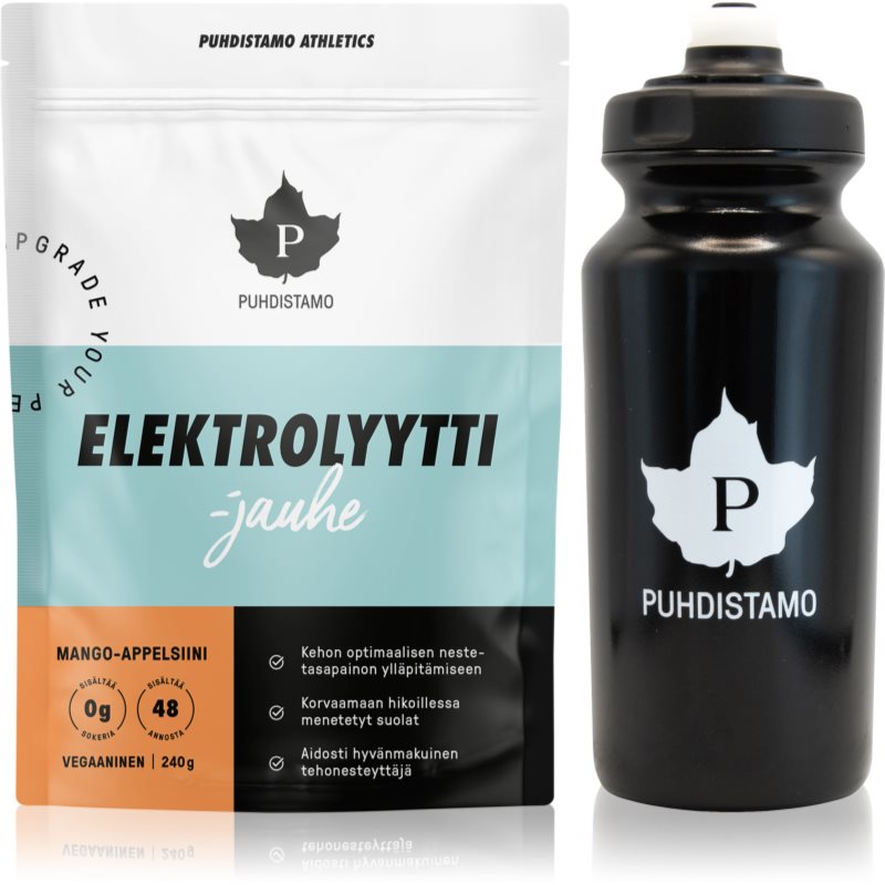 Puhdistamo Electrolyte Powder mango orange 240 g koupíte na Notino.cz