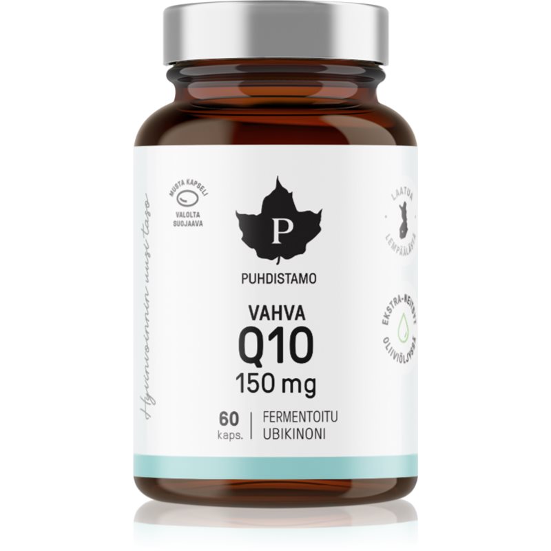 Puhdistamo Strong Q10 150 mg kapsle pro podporu obnovy buněčné energie 60 cps