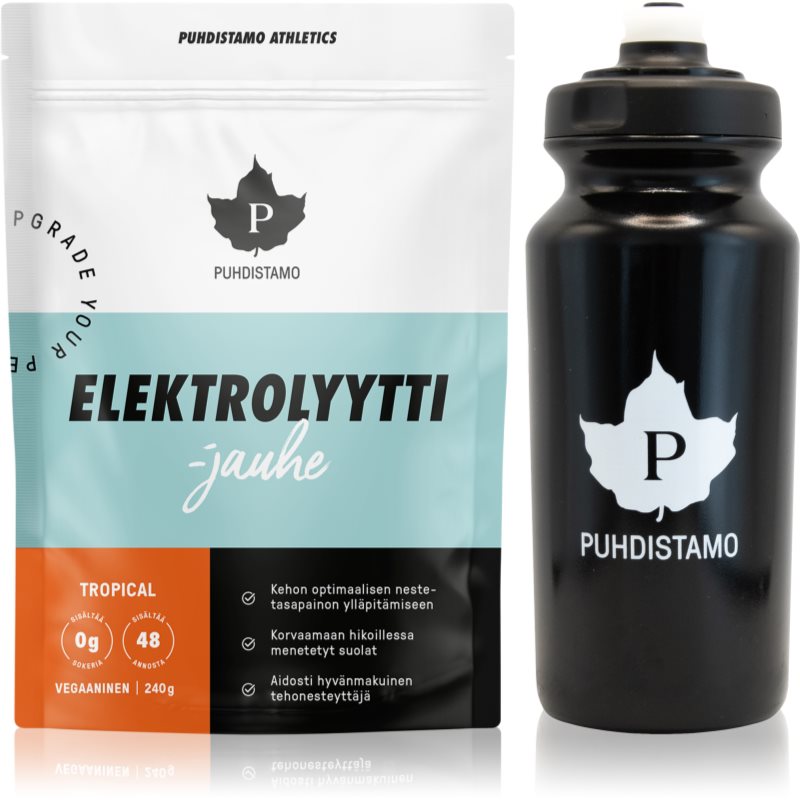 Puhdistamo Electrolyte Powder tropical 240 g