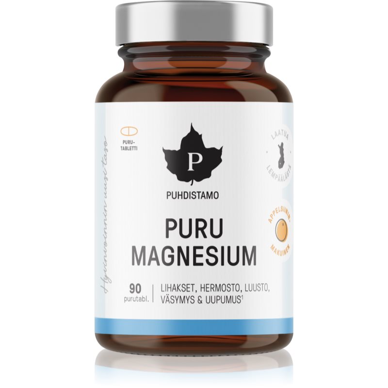 Puhdistamo Puru Magnesium 90 rozpustných tablet