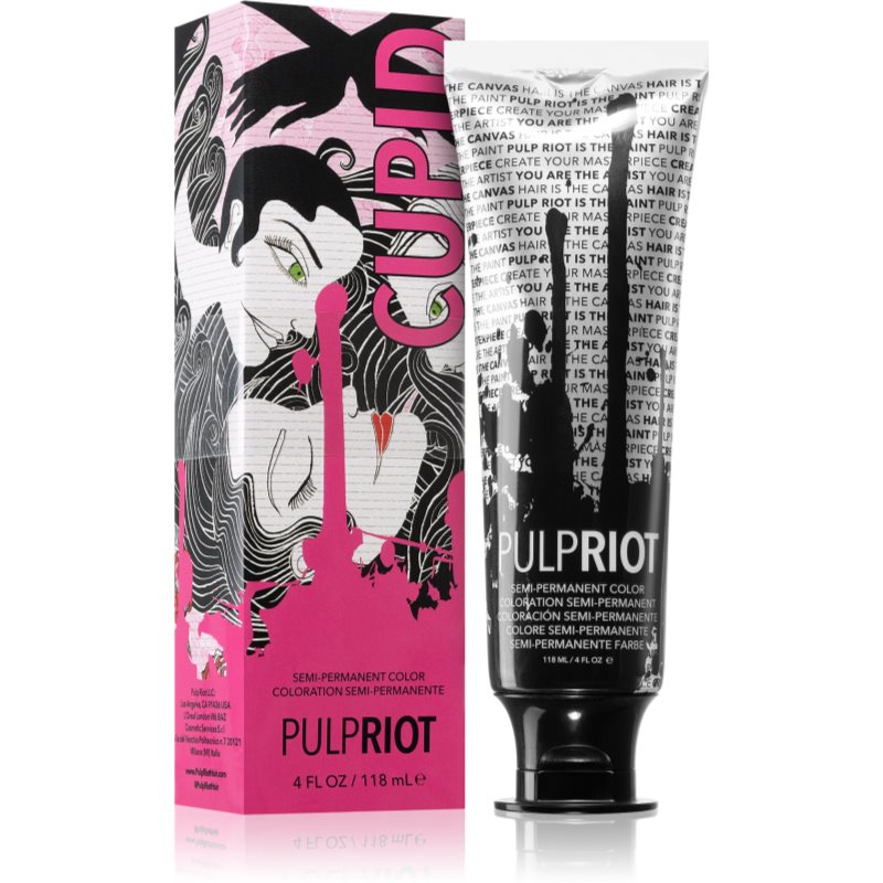 Pulp Riot Semi-Permanent Color pusiau ilgalaikiai plaukų dažai Cupid 118 ml