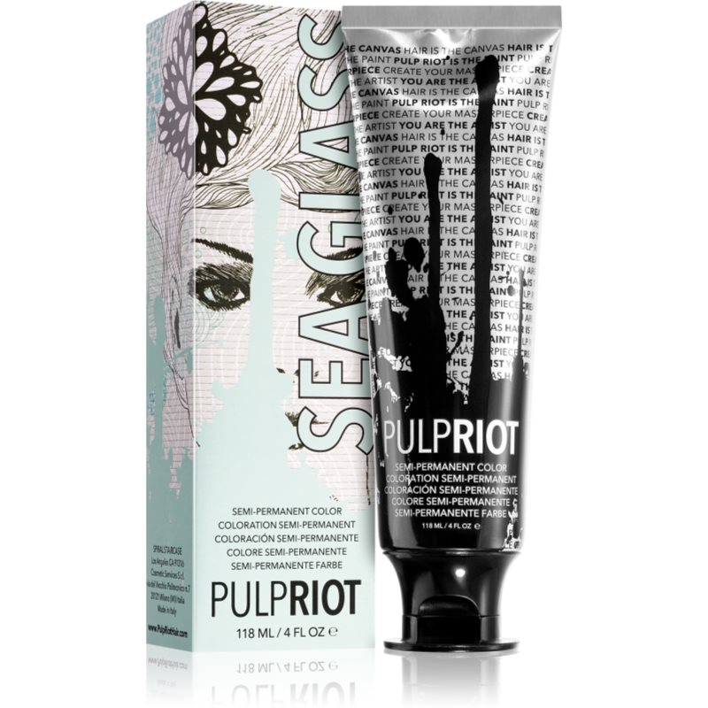Pulp Riot Semi-Permanent Color pusiau ilgalaikiai plaukų dažai Seaglass 118 ml