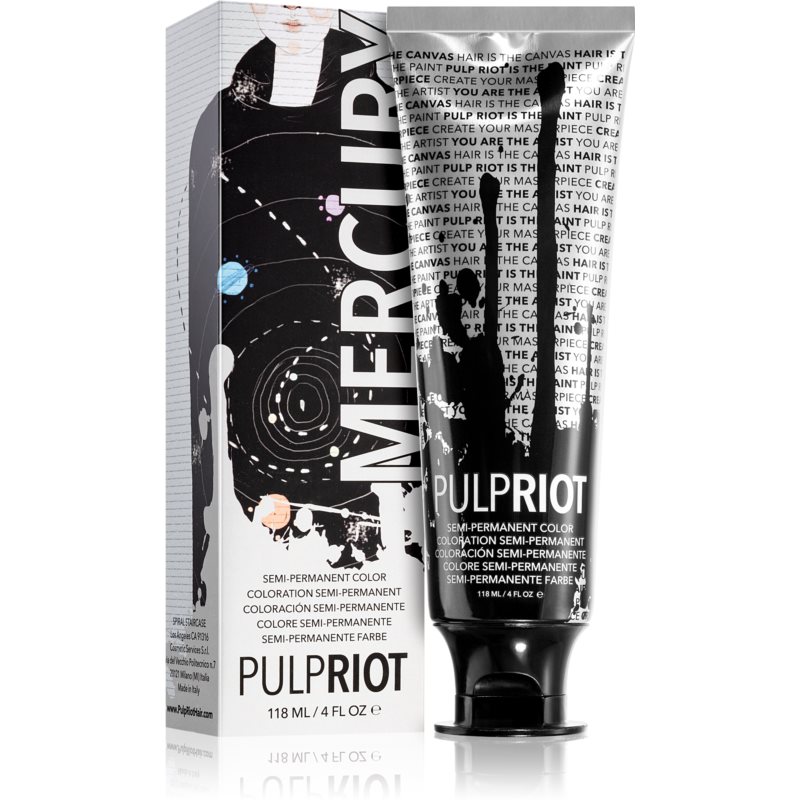 Pulp Riot Semi-Permanent Color pusiau ilgalaikiai plaukų dažai Mercury 118 ml