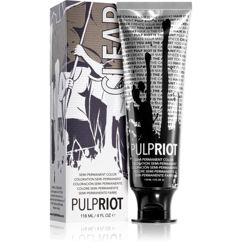 Pulp Riot Semi-Permanent Color перманентна фарба для волосся Clear 118 мл