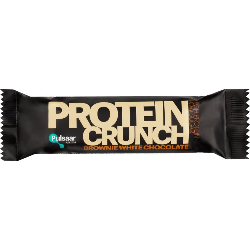 Pulsaar Protein Crunch Brownie White Chocolate proteinová tyčinka příchuť Brownie & White Chocolate 55 g