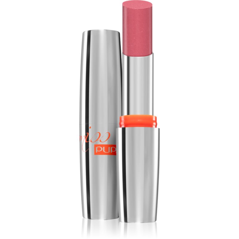 PUPA Milano Miss Pupa Ultra Shiny Lipstick hydratační lesklá rtěnka odstín 102 - Candy Nude 2.4 ml