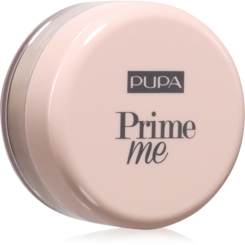 PUPA Milano Prime Me zmatňujúci fixačný púder odtieň 001 Translucent 4.5 g
