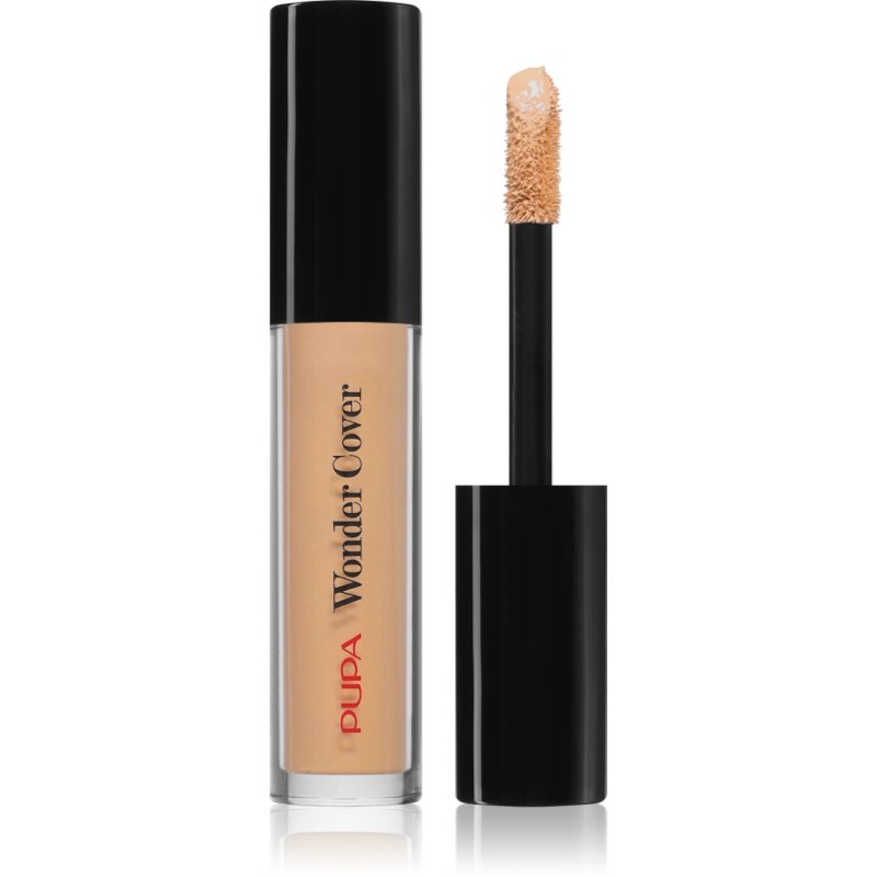 PUPA Milano Wonder Cover korektor s vysokým krytím pre dokonalý vzhľad odtieň 004 Warm Beige 4.2 ml