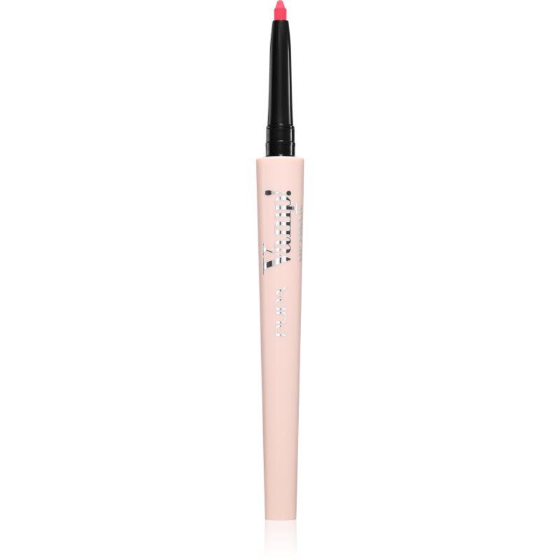 PUPA Milano Vamp! Lip Pencil vodeodolná ceruzka na pery 2 v 1 odtieň 009 Fuchsia Red 0.35 g