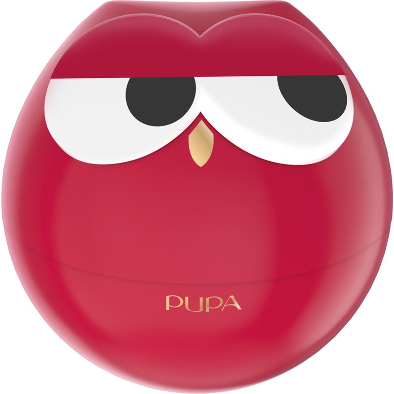 PUPA Milano All You Need Is Owl Owl makeup palette for the eyes and lips multiple shades RED 1 pc